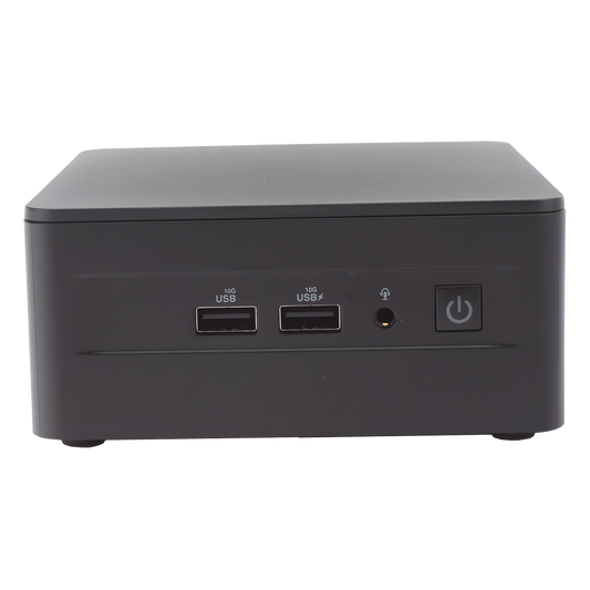 Mini PC NUC Barebone / Core i7-1360P (13 Gen) / Wi-Fi 6E + 2.5GbE / 2 x HDMI 2.1 / Bluetooth / No incluye Memoria RAM, SSD y S.O. / Incluye fuente