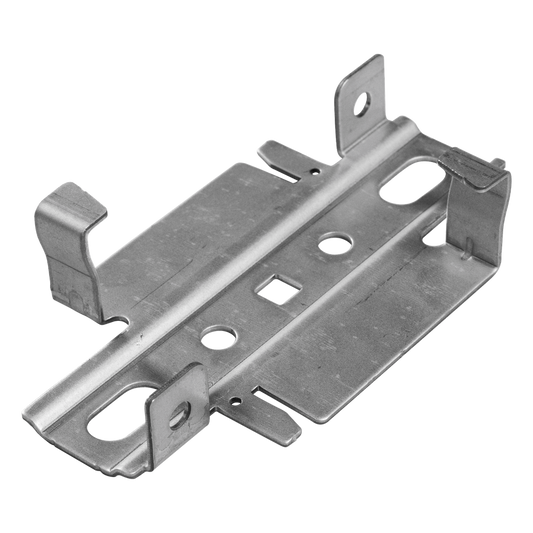 Bracket de Fijación para Riel Tipo C / Compatible con ACCESSRAILC3 y ACCESSEXTRAILC / Montaje Seguro en Sistemas de Acceso Vehicular / Instalación