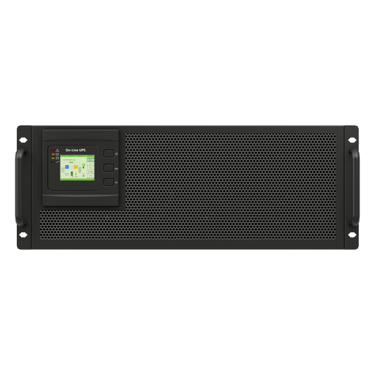 UPS de 25 KVA / 25 kW, Online Doble Conversión, 220 Vac L-L de Entrada 3 Fases, Entrada Hardwired, Onda Senoidal Pura, Torre o Rack