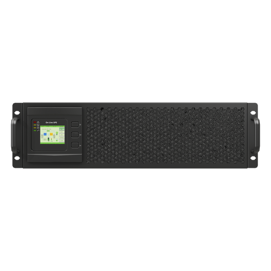 UPS de 15 KVA/15 kW, Online Doble Conversión, 120 Vac de Entrada 3 Fases, Entrada Hardwired, Onda Senoidal Pura, Torre o Rack