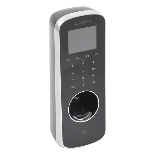 BioStation L2 Lector de Huella Delgado con Teclado Touch y Lector 13.56 MHz MIFARE®/ NFC /DESFire/DESFire EV1/ Felica