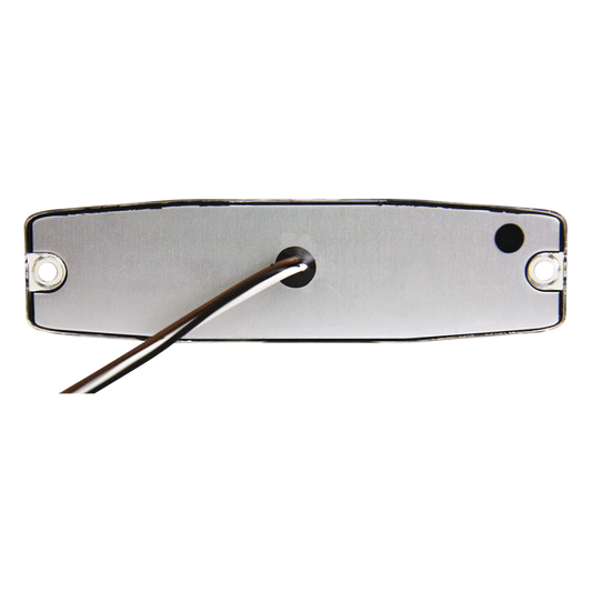 Luz Auxiliar de 4 LED, Ambar, Lente Transparente, SAE