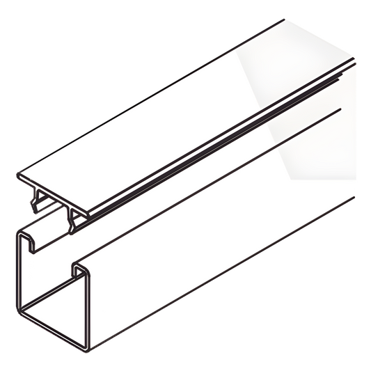Tope Unicanal Plano para Tornillo de 3/8" ( 9.5 mm ).