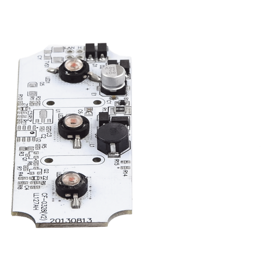 Tablilla de reemplazo con 3 LED color Ámbar para X605