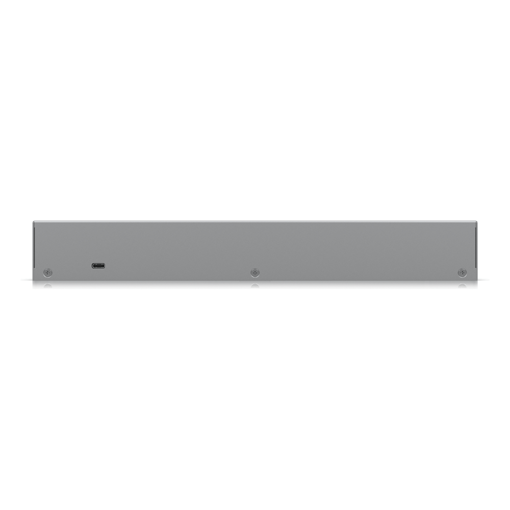 UniFi Switch Pro Max 16 con funciones Capa 3, 16 puertos EtherLight RGB / (4) puertos 2.5 GbE y (12) puertos GbE /(2) puertos SFP+ 10G /con pantalla