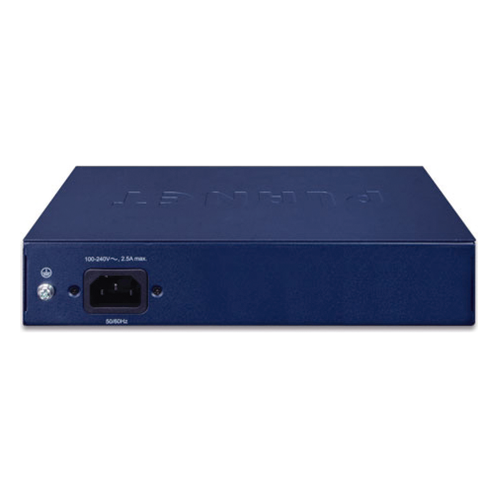 Switch de Escritorio de 8 Puertos 10/100TX 802.3at PoE+ / 2 Puertos 10/100TX / 120W PoE Budget / Modos Standard, VLAN y Extendido / Distancia