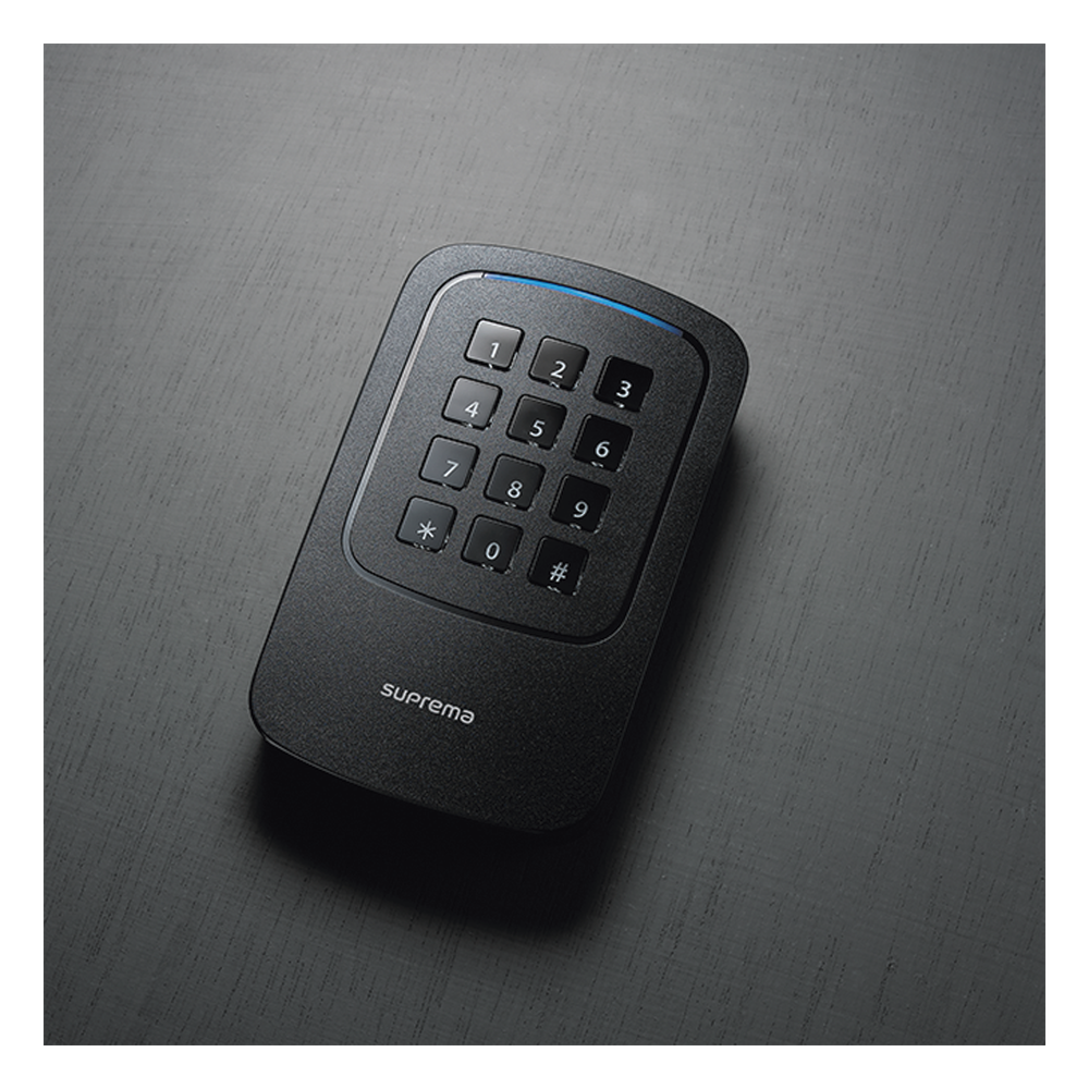 Lector Esclavo de Tarjetas con teclado de uso en exterior, Multitecnolgia, NFC y Bluetooth