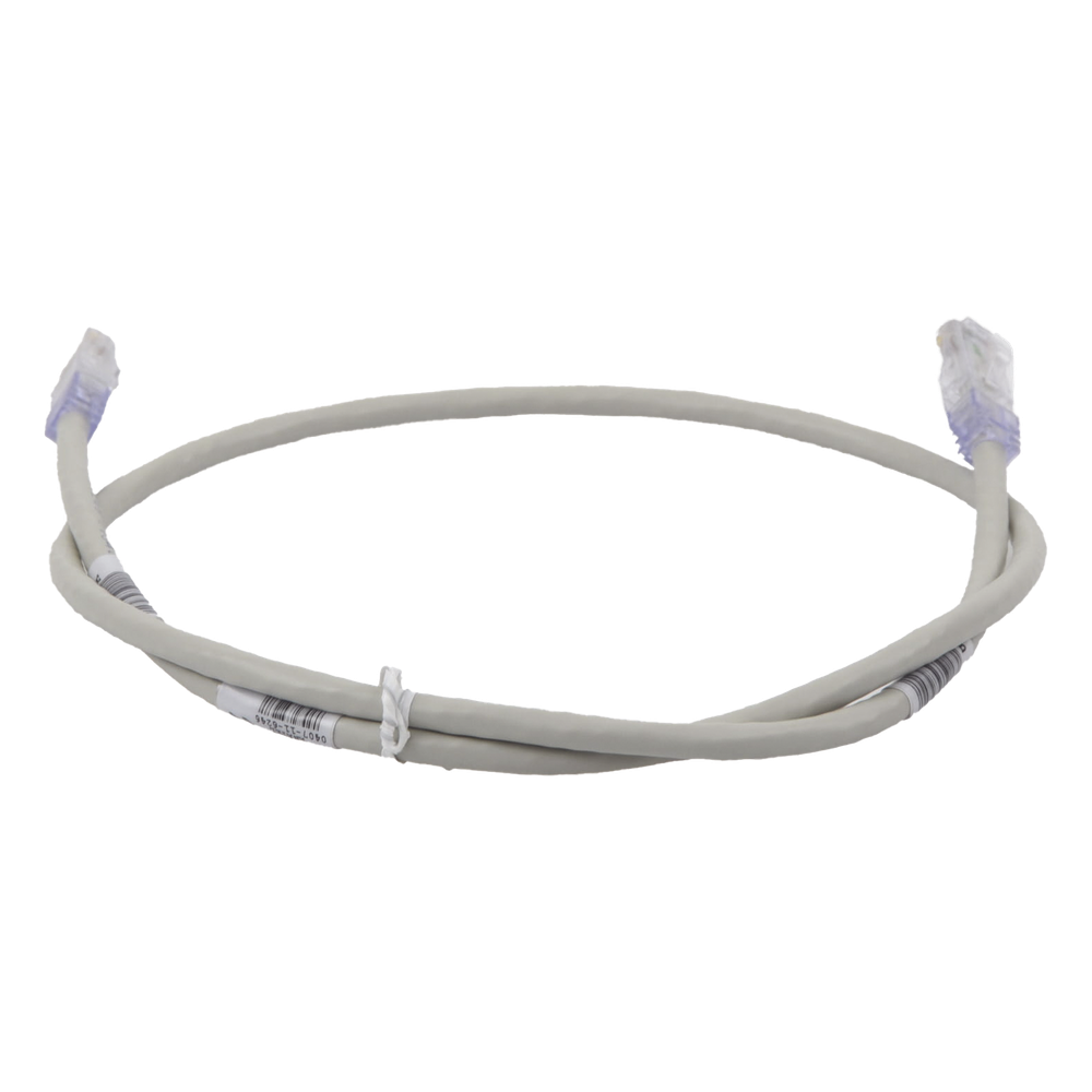 Cable de Parcheo TX6, UTP Cat6, 24 AWG, CM, Color Gris, 0.91 Metros (3 Pies)