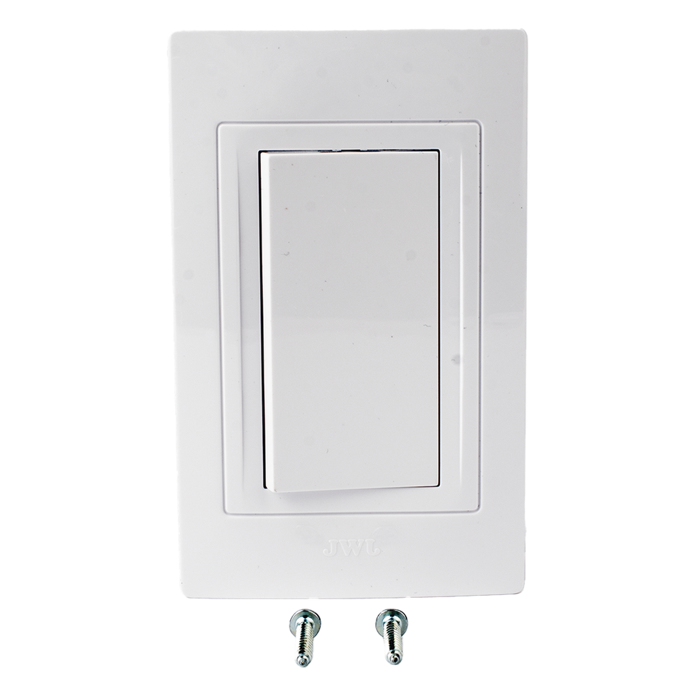 Apagador Sencillo de 127 V 10 A /Color Blanco.