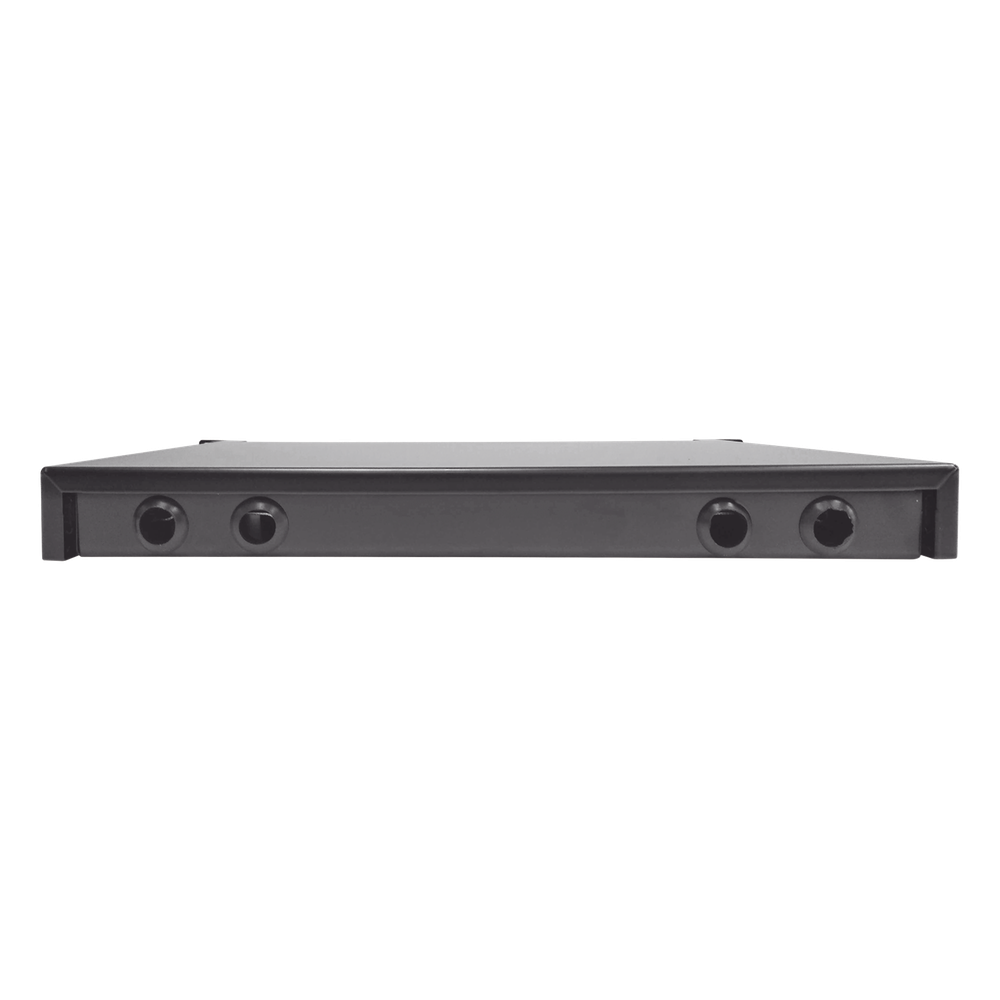 Distribuidor de Fibra Óptica Deslizable, Vacío, 19 Pulgadas (48.26 cm), Acepta 24 Adaptadores LC Duplex o LC Simplex o 24 SC Simplex, 1U