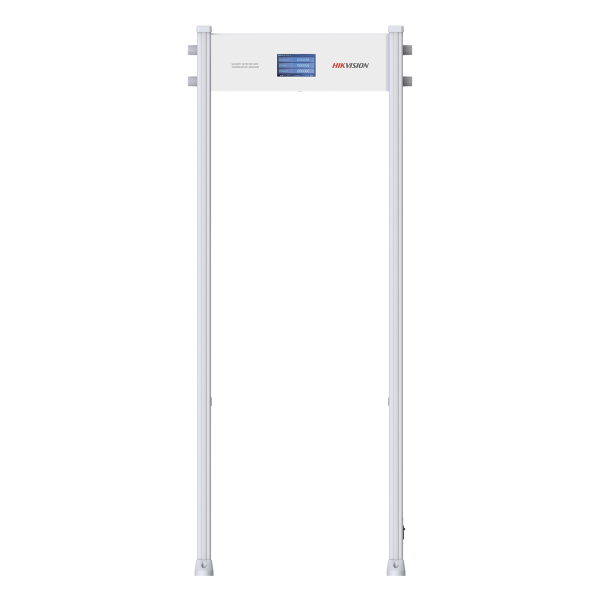 Arco Detector de Metales de 18 Zonas con Pantalla LCD de 7" / Conteo de personas y Alarmas / Ajuste de Sensibilidad e Interferencias / Mejora