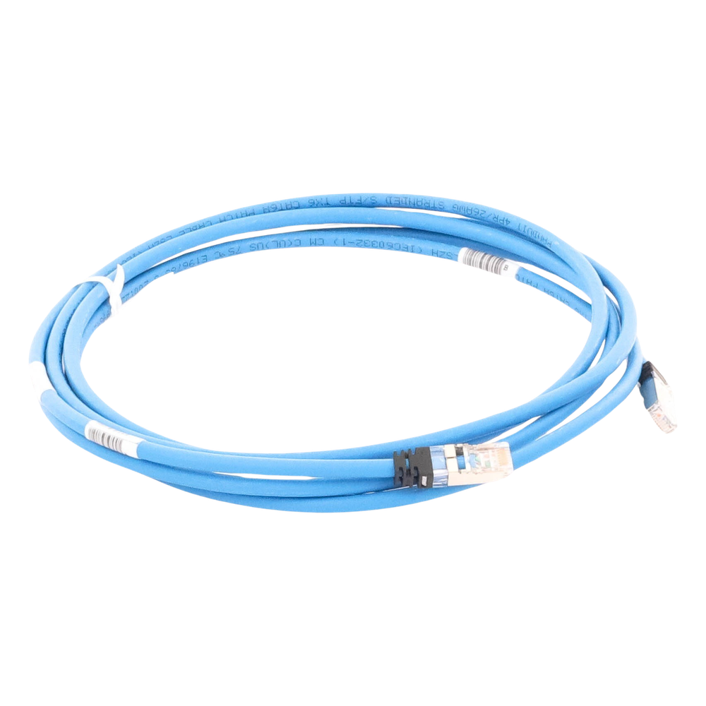 Patch Cord Cat6A, Blindado S/FTP, CM/LS0H, 3.05 Metros (10 Pies), Color Azul