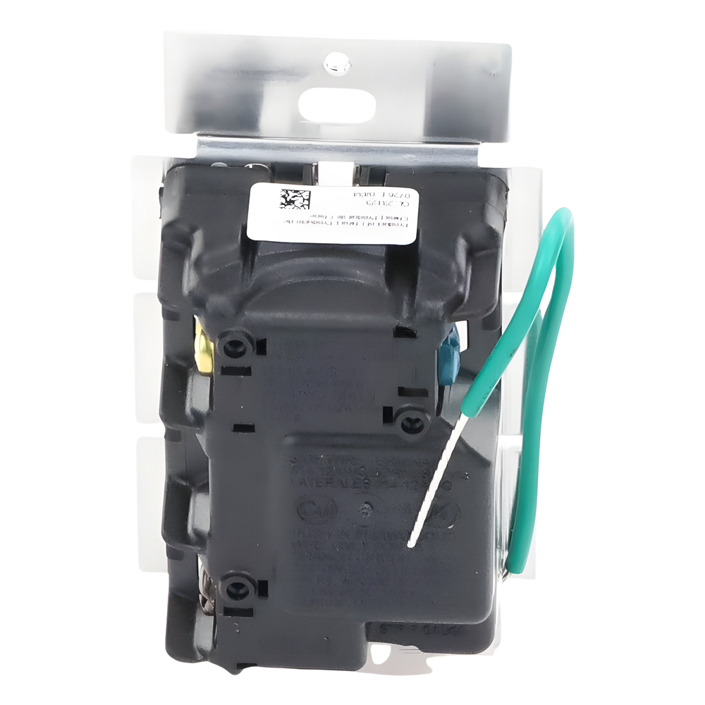 Atenuador de pared con sensor de ocupación y vacancia Maestro, 120 V, 600 W incandescente/halógeno y 150 W LED/CFL regulables, unipolar o