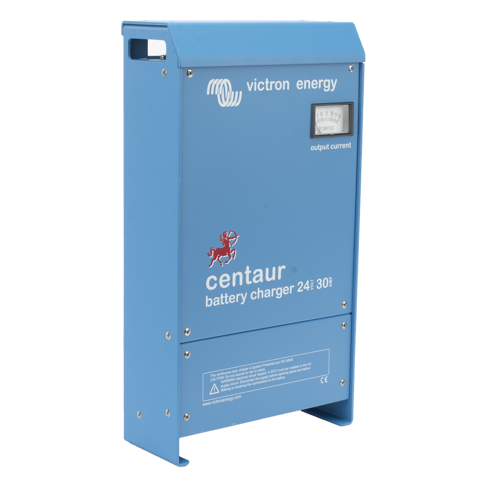 Centaur 24/30 / Cargador de Baterías 24V, 30A / Para Ambientes Marinos y Terrestres. / Bancos de 120 a 300 Ah
