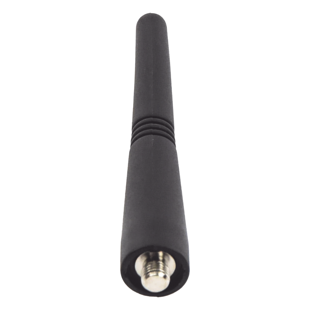 Antena UHF Helicoidal Recortada / 400-470 MHz / Ganancia 0 dBd (Unitaria) / Conector Rosca Monopolo / Radios Motorola EP450, DEP450, CP200, CP200D