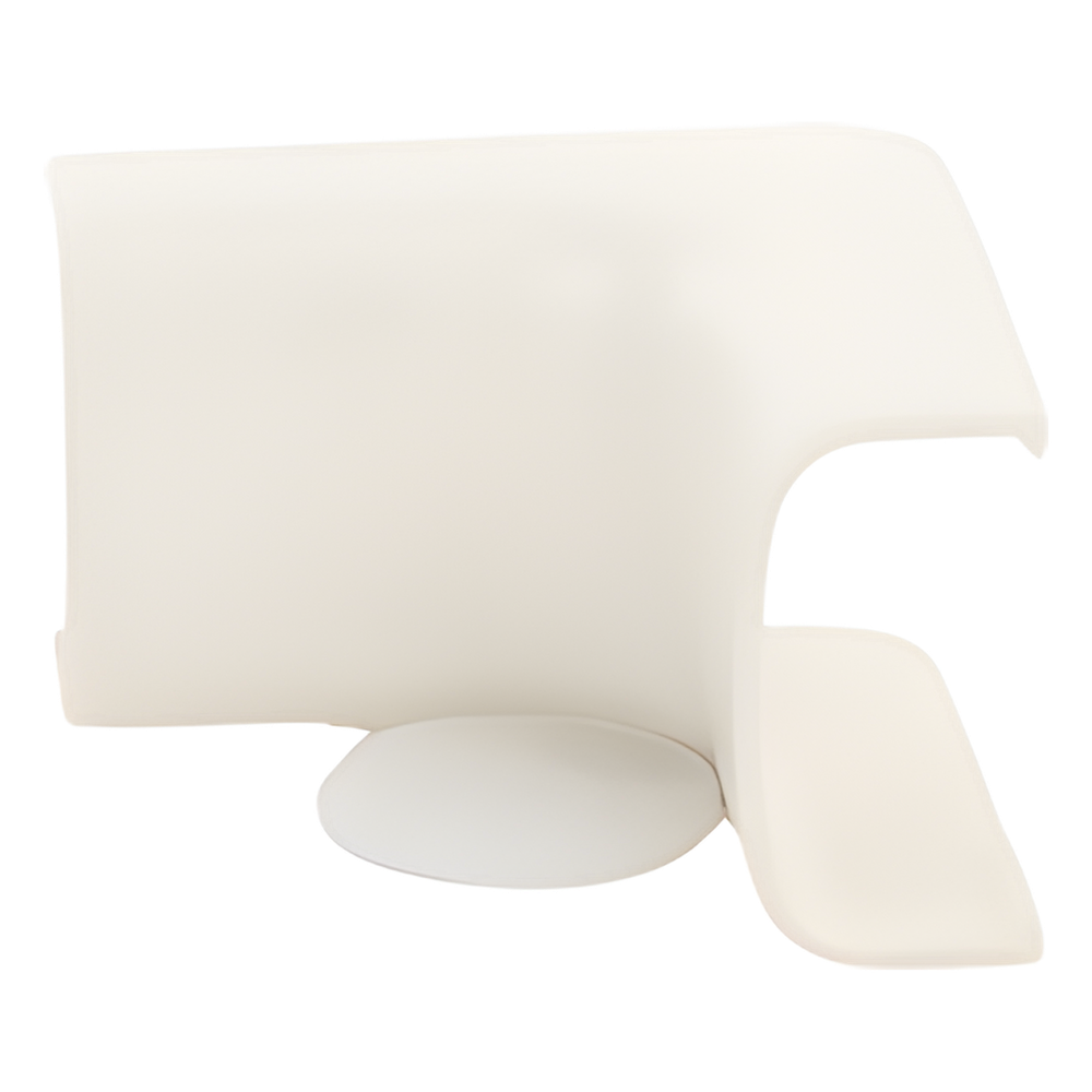 Esquinero interior, para uso con canaleta LD5, material ABS, Color Blanco Mate
