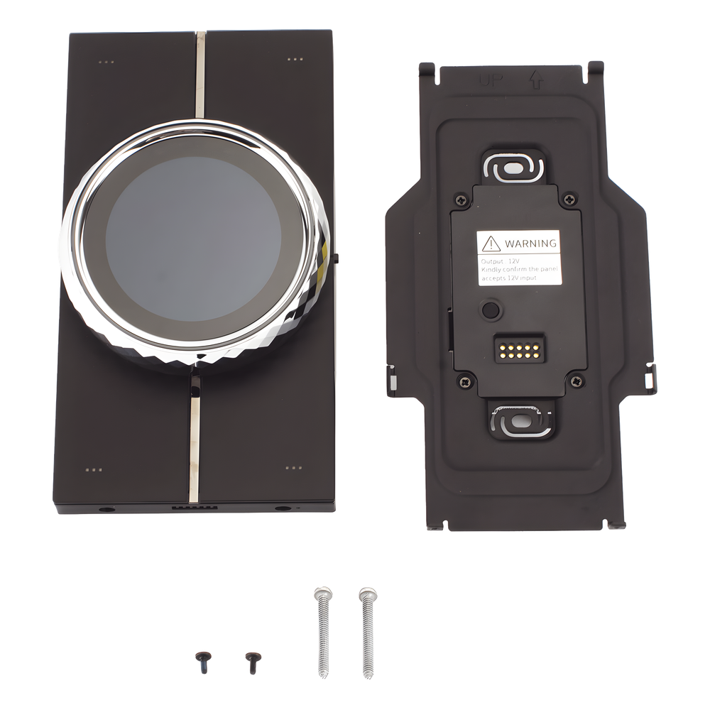 Mini pantalla táctil Hub controlador integrable con sistemas de automatización compatible con múltiples marcas, una entrada de iluminación, 4 botones