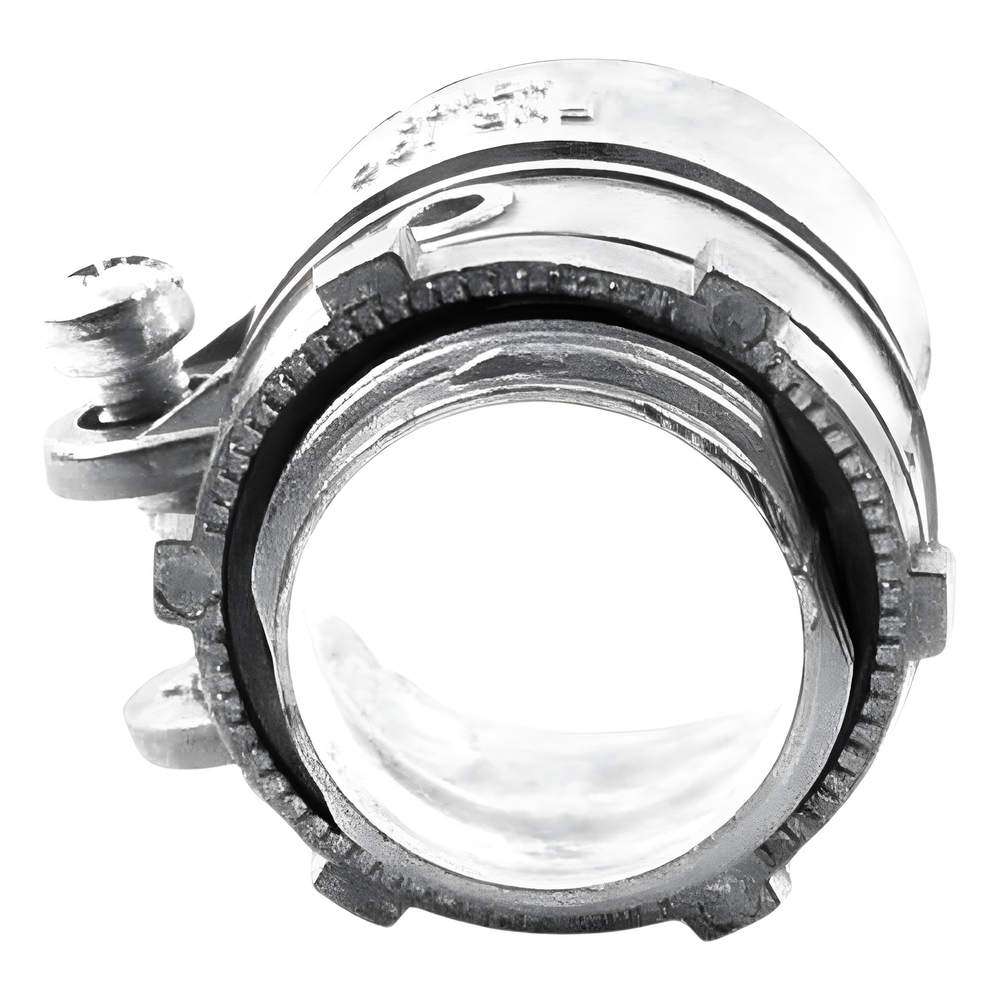 Conector recto para tubo flexible de 1" (25 mm).