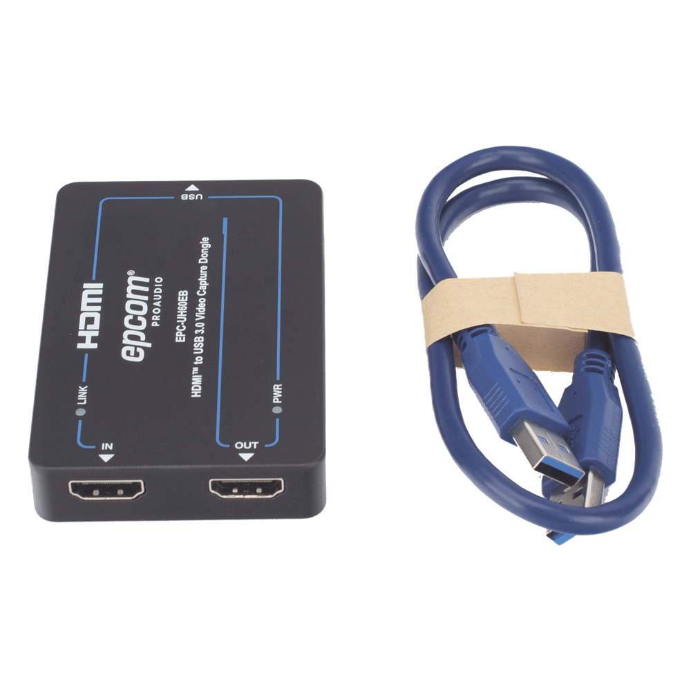 Adaptador de Captura de Video HDMI a USB 3.0 | 4K60 HDMI Entrada | 1080p60 USB Salida | HDCP 2.2 | 18 Gbps Ancho de Banda | Plug and Play |