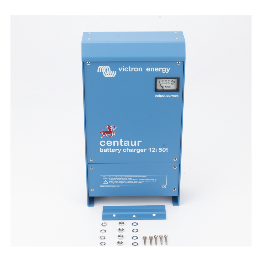 Centaur 12/50 / Cargador de Baterías 12V, 50A / Para Ambientes Marinos y Terrestres. / Bancos de 200 a 500 Ah