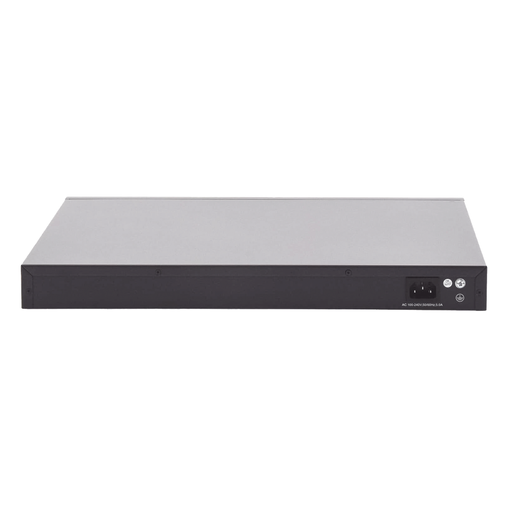 Switch Administrable Stacking Capa 3, 24 Puertos PoE 802.3af/at 10/100/1000T, Hasta 370 W, 4 Puertos 10G SFP+
