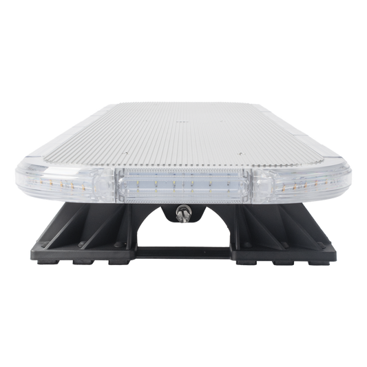 Barra de Luces LED de 46” Ambar, de 132 LEDs, Controlador Incluido - Ideal para Equipar Unidades de seguridad privada y vehiculos de trabajo