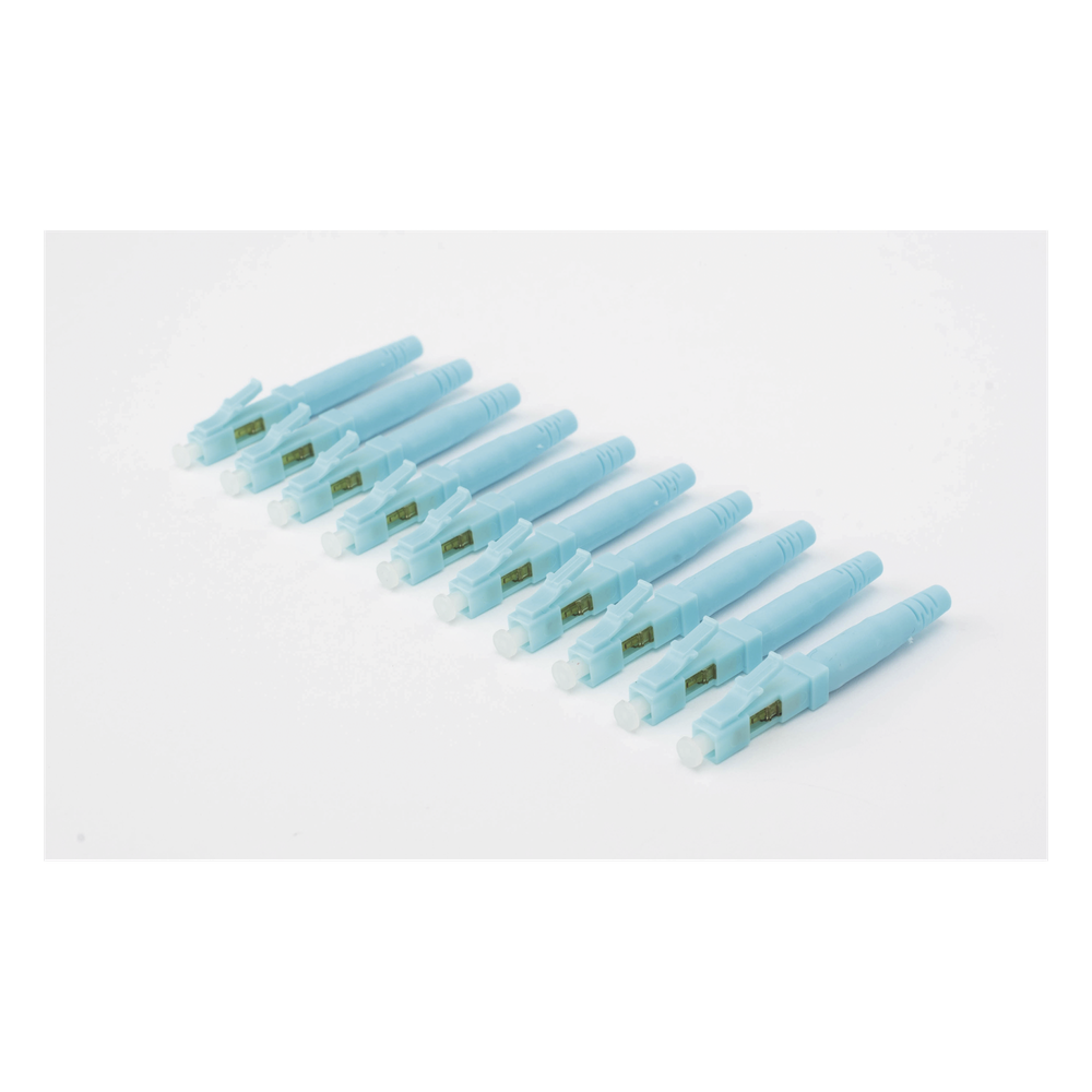 Conector de Fibra Óptica Pre-pulido Re-terminable Multimodo LC/UPC 900um, 2.0 mm, 3.0 mm (Paquete 10 Piezas)