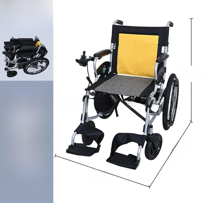 Silla de ruedas eléctrica de 19 kg, D3-A, estructura de aleación de aluminio, batería de litio - Ciaespinoza.com