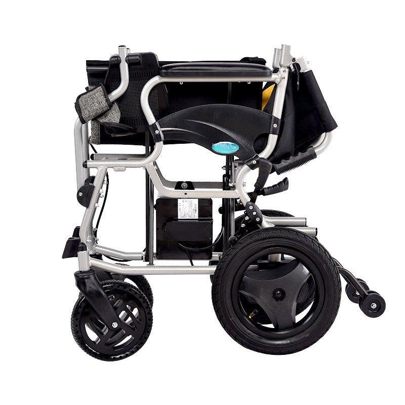 Silla de ruedas eléctrica de 19 kg, D3-A, estructura de aleación de aluminio, batería de litio - Ciaespinoza.com