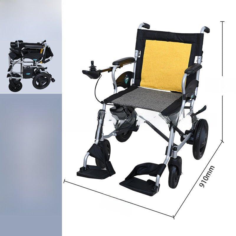 Silla de ruedas eléctrica de 19 kg, D3-A, estructura de aleación de aluminio, batería de litio - Ciaespinoza.com