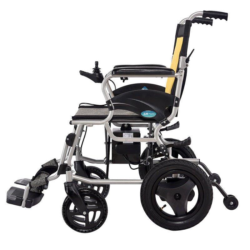 Silla de ruedas eléctrica de 19 kg, D3-A, estructura de aleación de aluminio, batería de litio - Ciaespinoza.com
