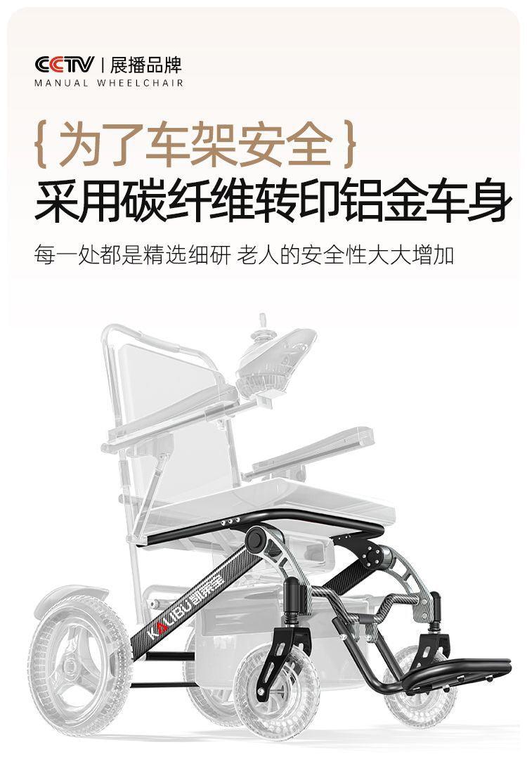 Silla de ruedas eléctrica de 23kg, totalmente automática, plegable, ligera - Ciaespinoza.com