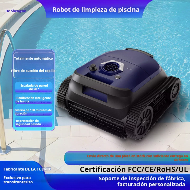 Robot aspiradora para limpieza de piscinas, piso y pared 4500mah