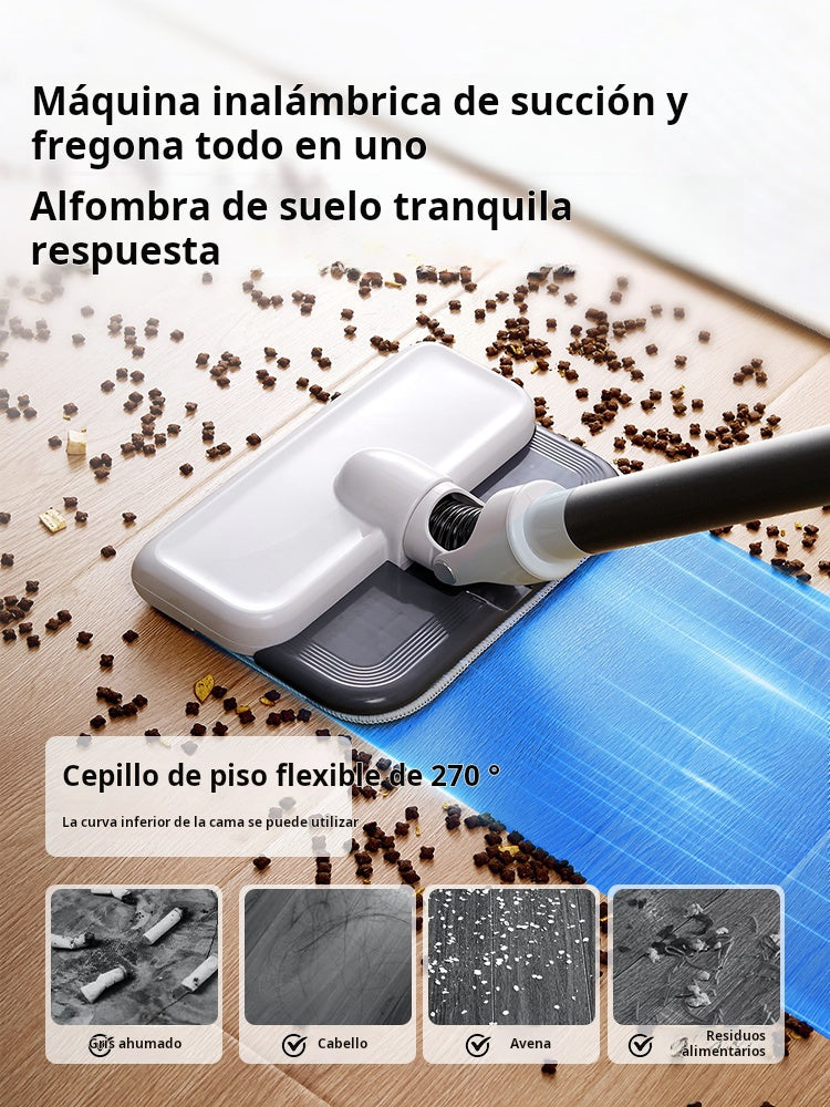 Aspiradora Konka para el hogar aspiradora de succión grande para barrer y trapear 3 en 1 pequeña máquina inalámbrica de pelo de gato de mano todo en uno