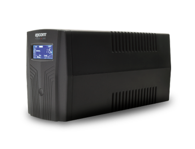 UPS de 600VA/360W / Protección contra Descarga, Sobretensión y Picos Transitorios / Entrada y Salida 120 Vca / Clavija NEMA 5-15P / 4 Tomas NEMA 5-15R