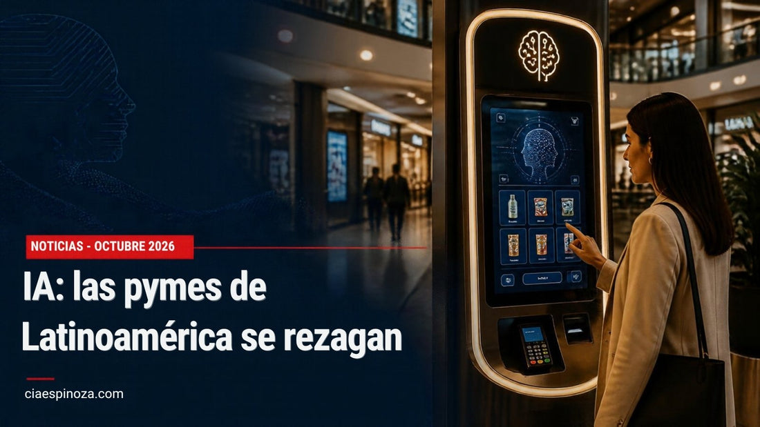 Inteligencia artificial en pymes: quiosco inteligente de autoservicio en un centro comercial, noticia de octubre 2026
