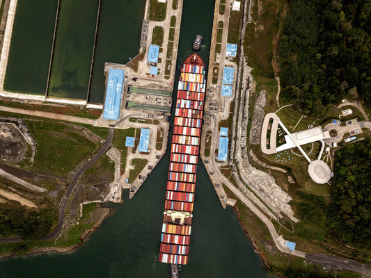 Imagen oficial del Canal de Panamá publicada por la Autoridad del Canal