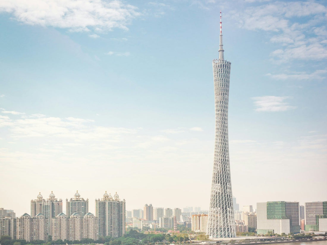 Torre de Cantón en Guangzhou, ciudad sede de la Feria de Cantón 2026