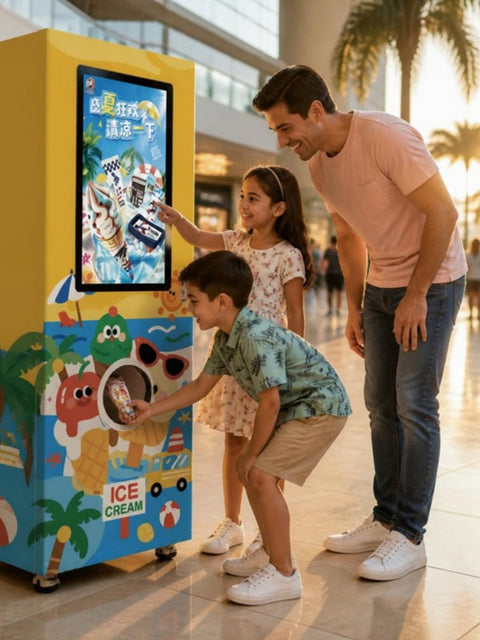 Máquina Expendedora Inteligente de Helados (Congelados)