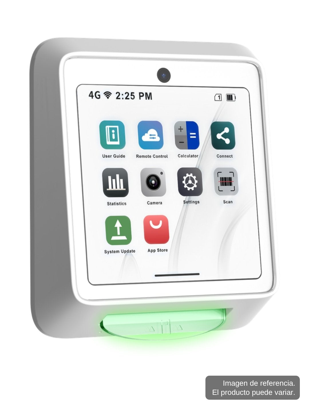 Lector Wizarpos Q3 UPT para pagos con tarjeta y QR en máquina expendedora