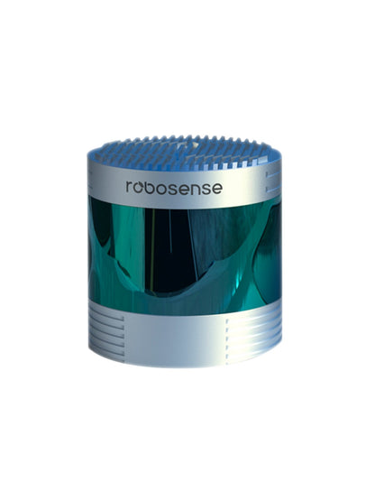 Sensor LiDAR Ruby Plus de 128 líneas y largo alcance, en fondo blanco