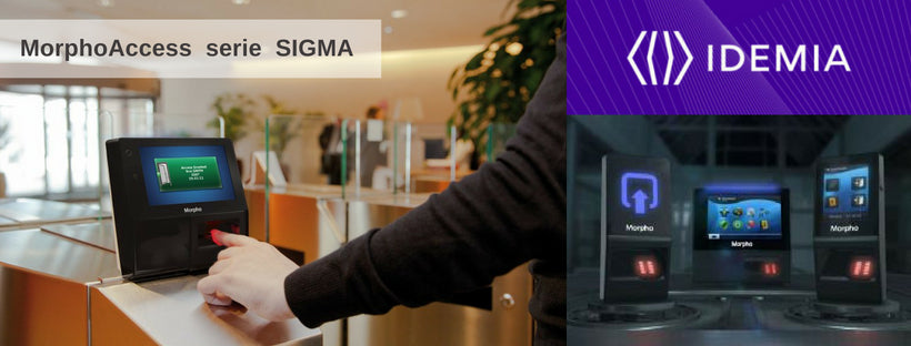 Lector de huella serie sigma multi con lector mifare / tiempo y asistencia / IP65 / PoE