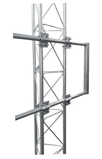 Brazo Uso Rudo para Torre STZ Galvanizado Electrolítico de 170 x 60 cm Tubo 2" Ced 30.