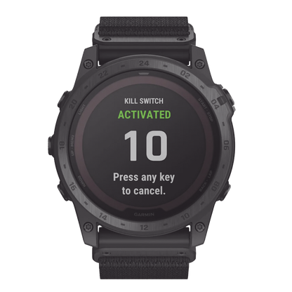 Reloj Garmin tactix® 7 – Pro Edition color negro en bisel de titanio, multideporte con GPS ofrece funciones tácticas especializadas, así como mapas