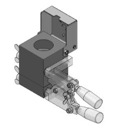 Molde de Grafito Horizontal Unión en T / Cable 2/0 AWG (70 mm²) / 70 Soldaduras / Acero Electrogalvanizado / Normativa UNE 21186