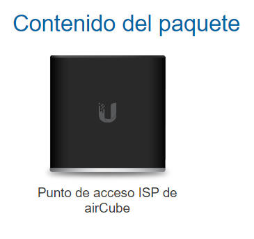 Access Point/Router Wi-Fi airCube, MIMO 2x2, 802.11n, 2.4 GHz (hasta 300 Mbps)