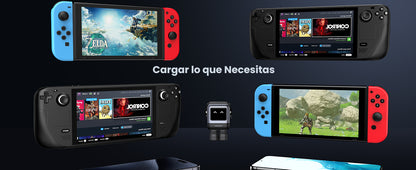 Cargador RobotGaN de 65W Serie UNO | 3 Puertos de Carga Rápida | 2 USB-C | 1 USB-A | PD 3.0 | QC 4.0 | Carga Inteligente | Tecnología GaN II | Zapato
