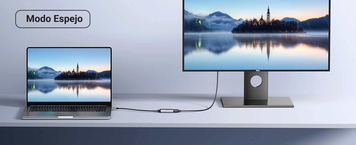 Cable Adaptador USB-C a DP 1.4 | 8K@60Hz | 4K@240Hz | Compatible con Thunderbolt 3 & 4 | HDR | eARC | DTS | Dolby | 3D | ALLM | VRR | Admite