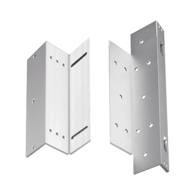 Kit para control de acceso incluye Chapa magnética de 600Lbs / Montajes L y Z
