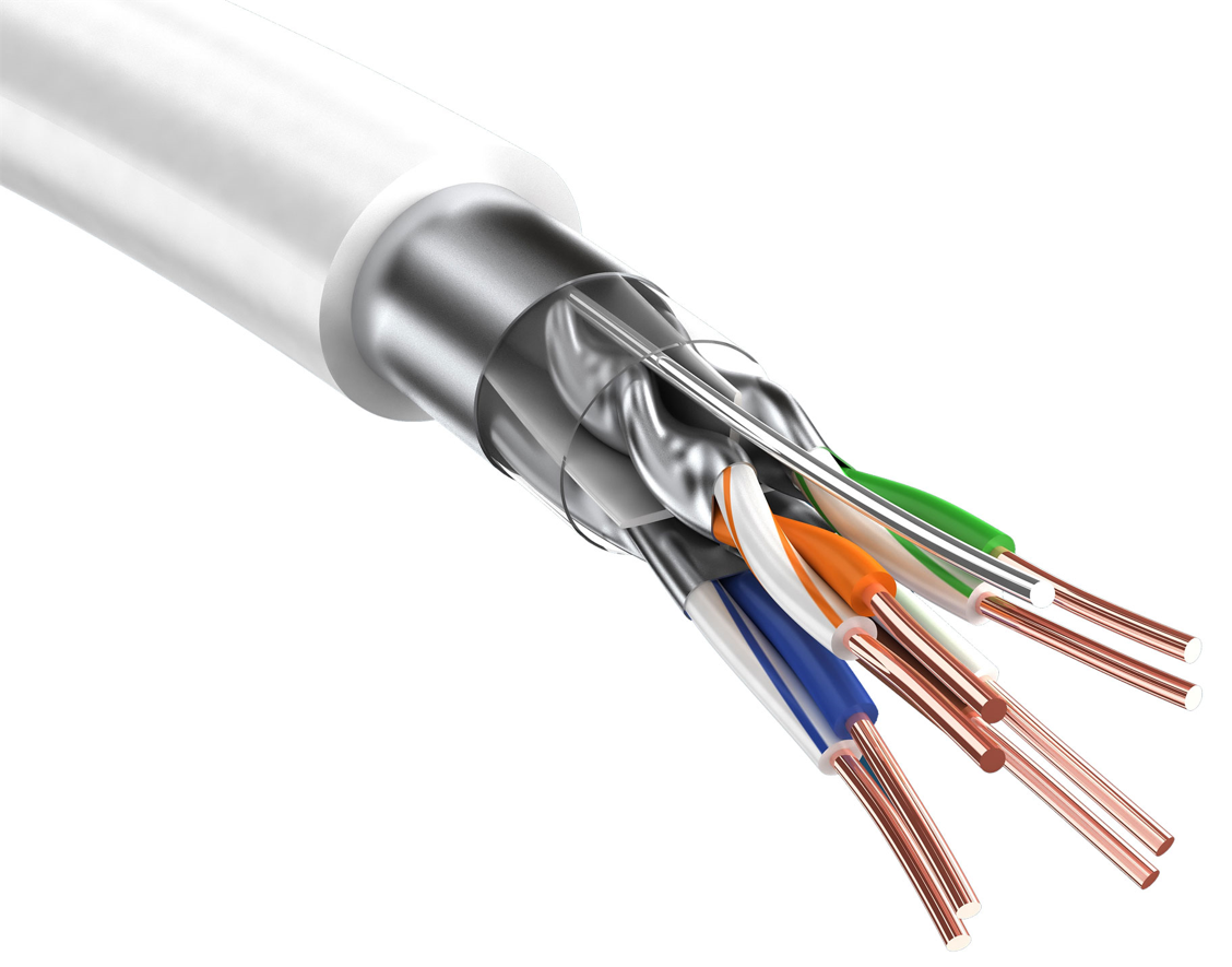 Bobina de Cable UTP 305 Metros (1000 Pies) / Cat 6 (24 AWG) / Color Negro / Uso en Exterior / 100% Cobre / Aplicaciones de CCTV y Redes de Datos